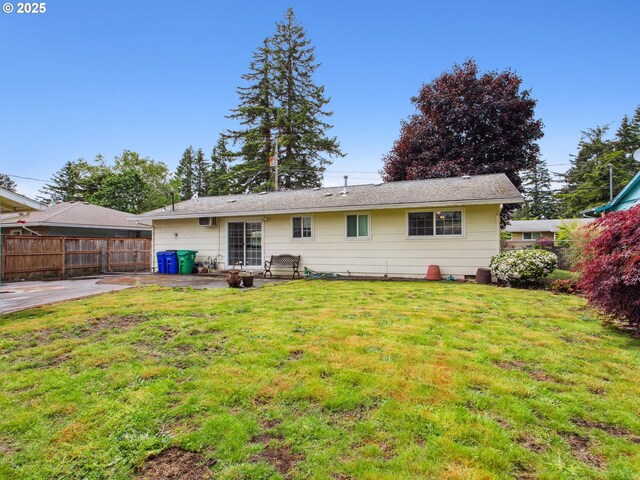 4118 SE 132nd Ave, Portland, OR 97236 - rear view of property with a patio area