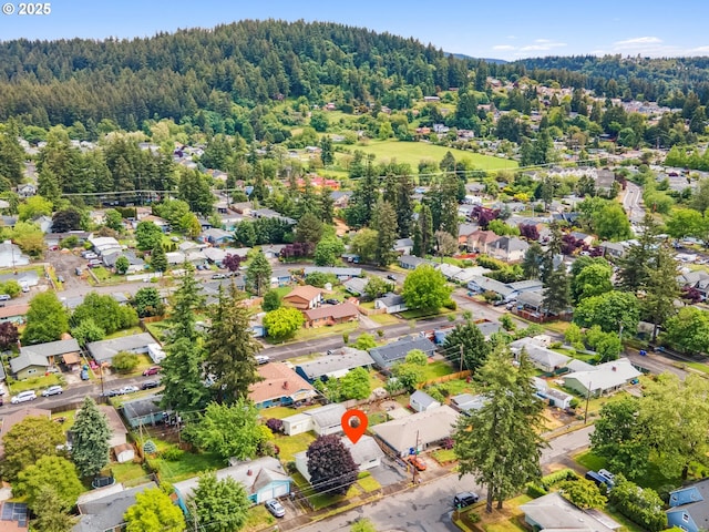 4118 SE 132nd Ave, Portland, OR 97236 - aerial perspective of suburban area featuring a forest
