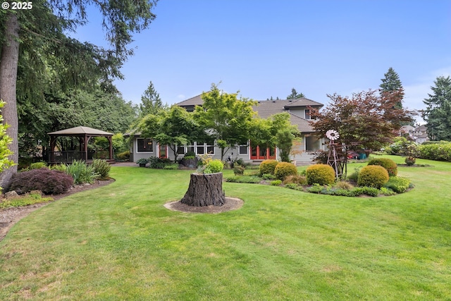 4220 NE 171st Ave, Vancouver, WA 98682 - view of green lawn featuring a gazebo