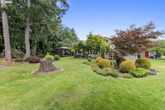 4220 NE 171st Ave, Vancouver, WA 98682 - view of grassy yard with a gazebo