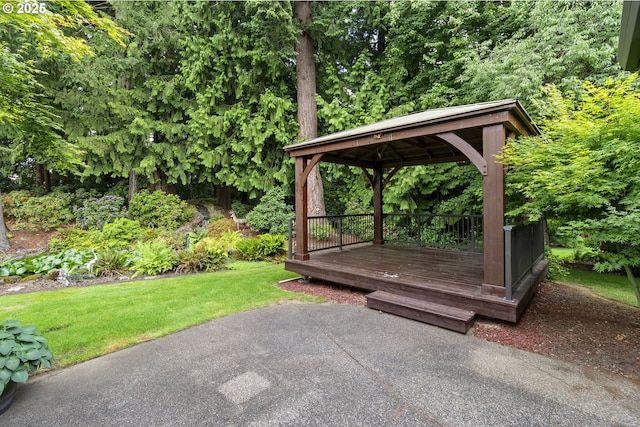 4220 NE 171st Ave, Vancouver, WA 98682 - view of patio with a gazebo