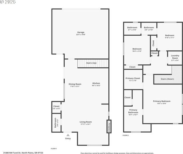 31380 NW Turel Dr, North Plains, OR 97133 - home floor plan
