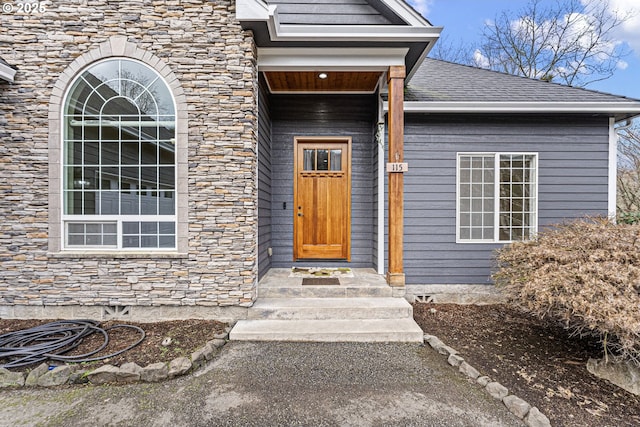 view of entrance to property