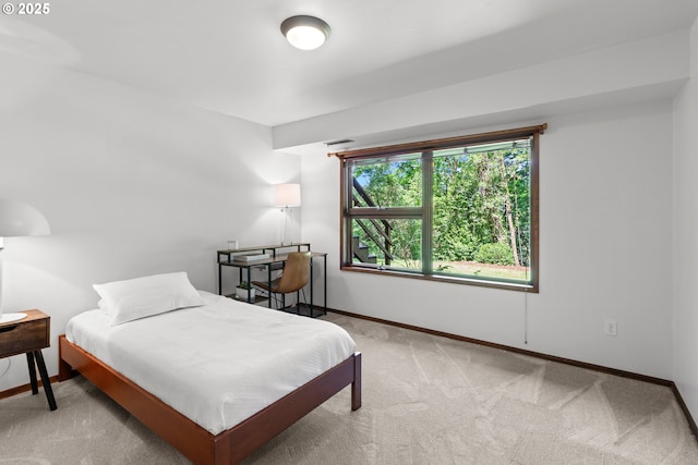 3115 NW Cornell Rd, Portland, OR 97210 - bedroom with light carpet and baseboards