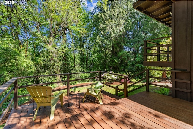 3115 NW Cornell Rd, Portland, OR 97210 - view of wooden terrace