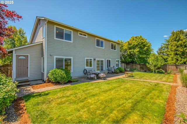 30809 NW Yorkshire St, North Plains, OR 97133 - back of property featuring a patio area
