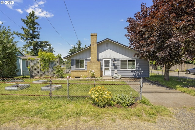 11547 NE San Rafael St, Portland, OR 97220 - view of front of home with a chimney