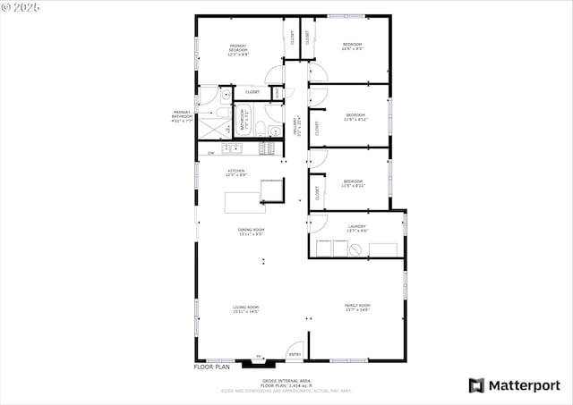 11547 NE San Rafael St, Portland, OR 97220 - property floor plan