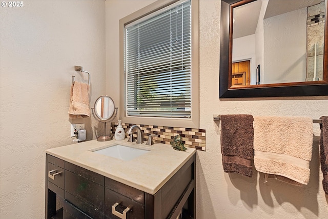 40290 Beaver Creek Loop, Baker City, OR 97814 - bathroom featuring vanity and a textured wall
