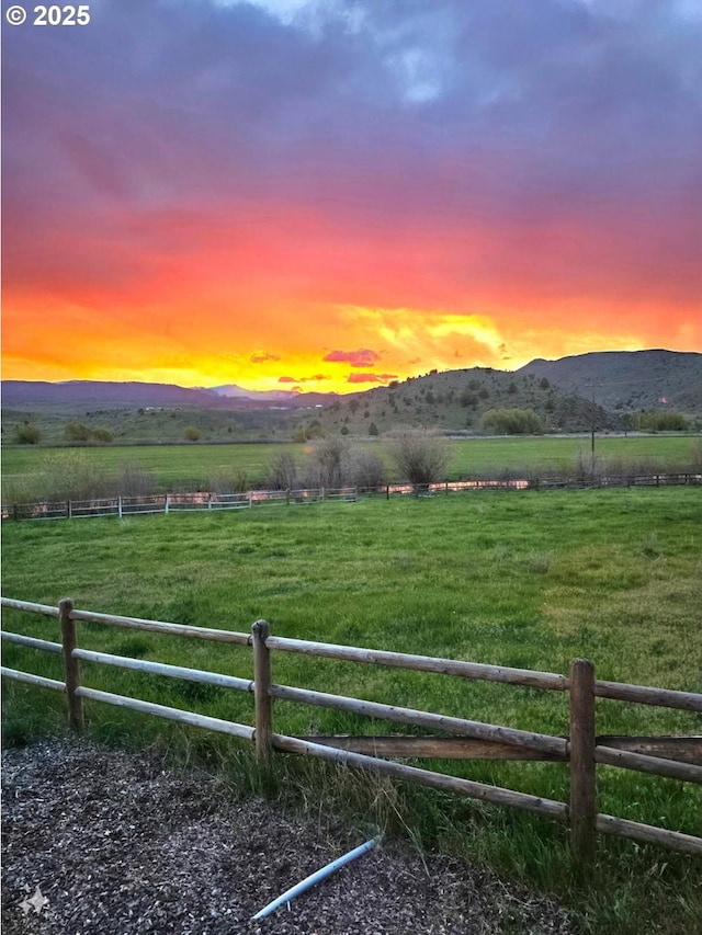40290 Beaver Creek Loop, Baker City, OR 97814 - view of mountain background with rural landscape and a pastoral area