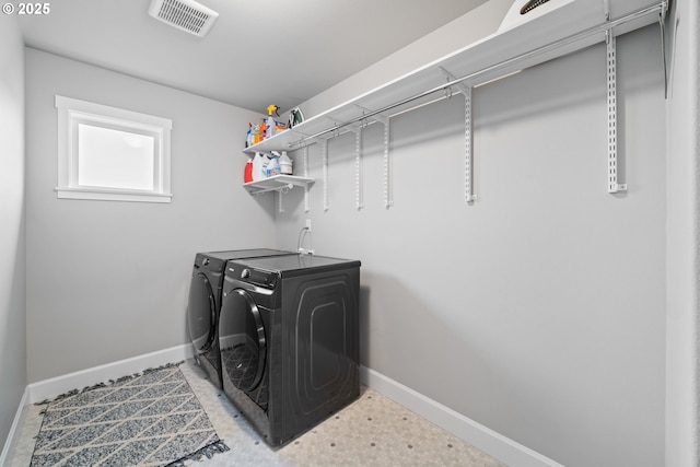 4342 S 16th Way, Ridgefield, WA 98642 - laundry room featuring washer and dryer and baseboards