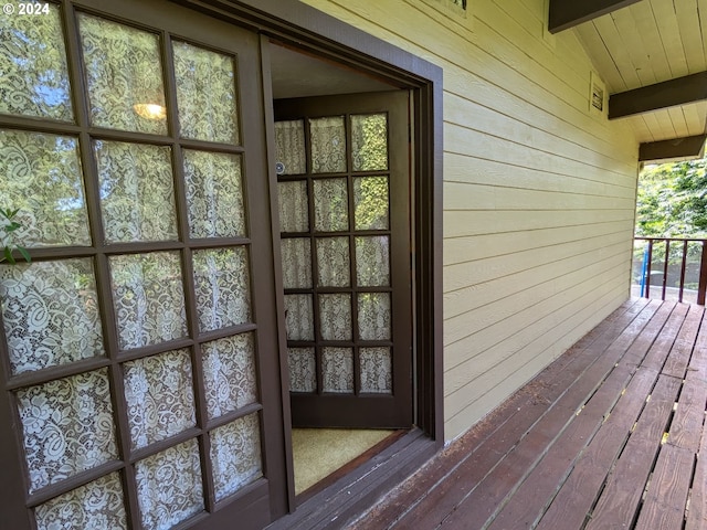 1695 N 17th St, Coos Bay, OR 97420 - view of wooden deck