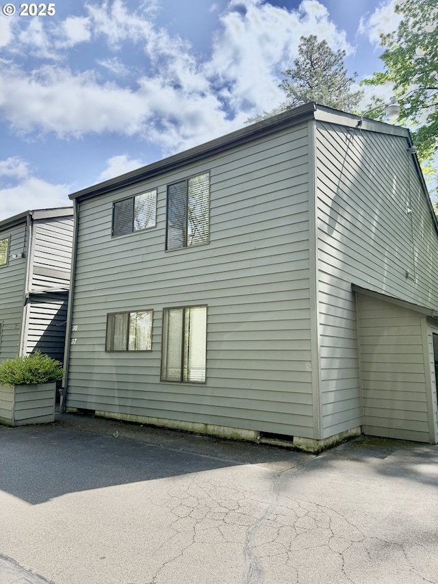 view of property exterior