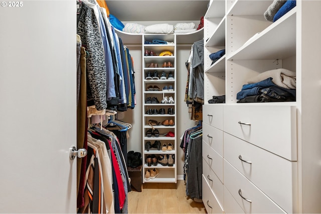 6665 W Burnside Rd, Portland, OR 97210 - spacious closet featuring light wood-style floors
