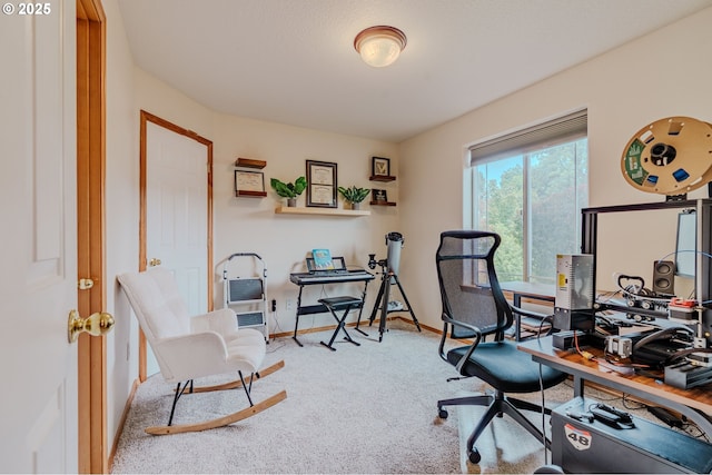 595 Cozy Way, Woodburn, OR 97071 - office area with carpet floors and heating unit