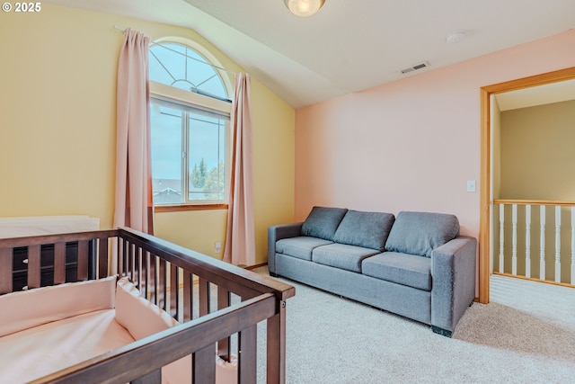595 Cozy Way, Woodburn, OR 97071 - carpeted bedroom featuring lofted ceiling