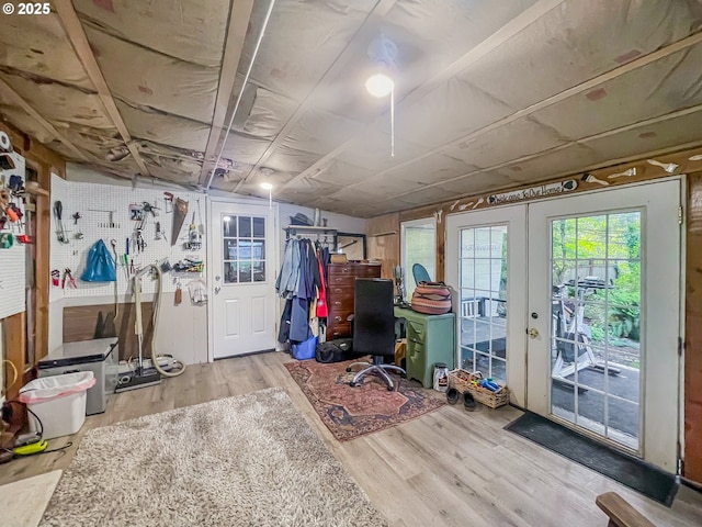 34360 NE Colorado Lake Dr Unit 996, Corvallis, OR 97333 - office space with wood finished floors and french doors