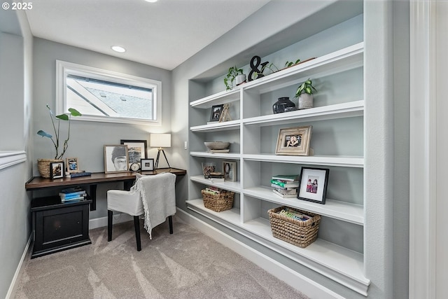 21163 SW Nursery Way, Sherwood, OR 97140 - carpeted office featuring baseboards and recessed lighting