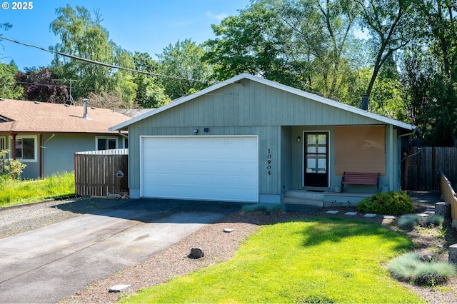 10904 SW 62nd Pl, Portland, OR 97219 - single story home with a garage, driveway, and a porch