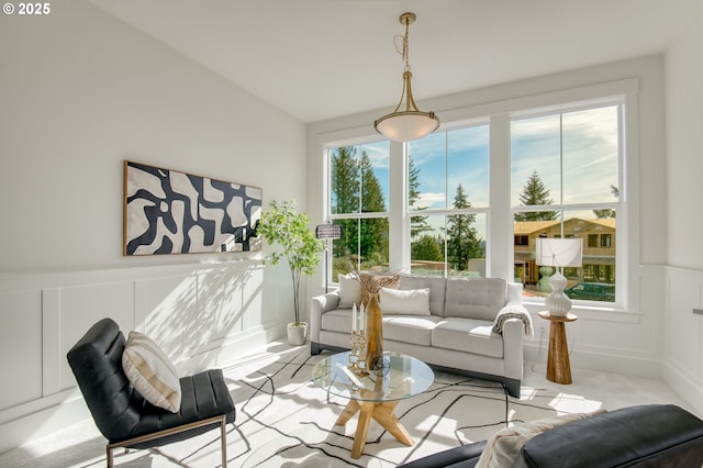 2258 Satter St, West Linn, OR 97068 - living room with a decorative wall and wainscoting
