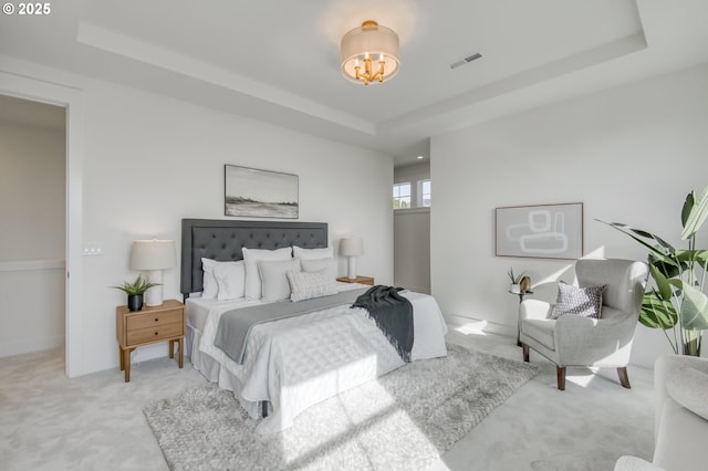 2258 Satter St, West Linn, OR 97068 - carpeted bedroom featuring a tray ceiling
