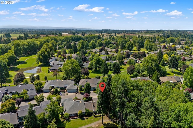 7250 SW Arbor Lake Dr, Wilsonville, OR 97070 - aerial perspective of suburban area featuring a large body of water