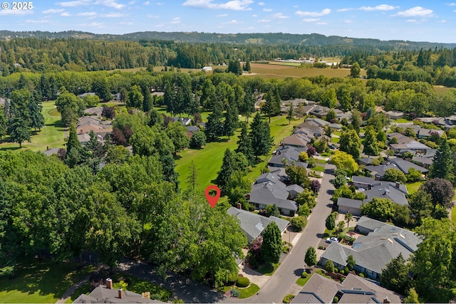 7250 SW Arbor Lake Dr, Wilsonville, OR 97070 - aerial view of residential area with a forest