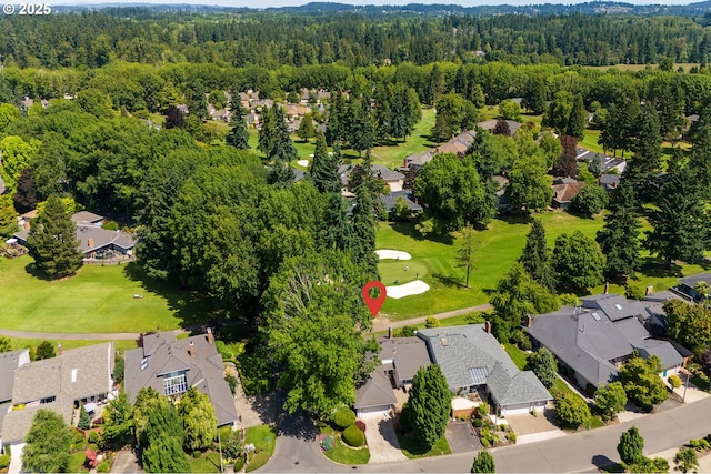 7250 SW Arbor Lake Dr, Wilsonville, OR 97070 - aerial view of residential area with a forest