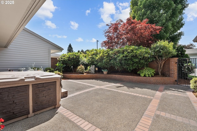 7250 SW Arbor Lake Dr, Wilsonville, OR 97070 - view of patio / terrace with a gate