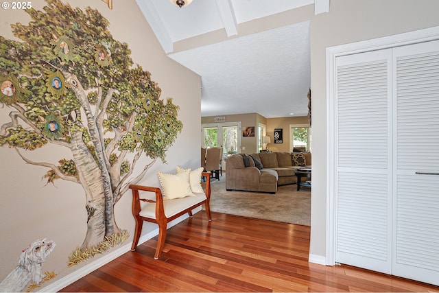 7250 SW Arbor Lake Dr, Wilsonville, OR 97070 - corridor with wood finished floors and baseboards
