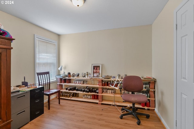 1520 Main St, Forest Grove, OR 97116 - office area featuring light wood-style flooring