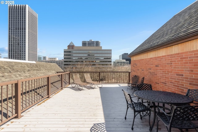 1500 SW Park Ave Unit 429, Portland, OR 97201 - deck featuring outdoor dining space