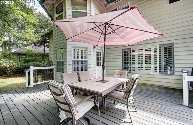 10535 SW 135th Ave, Beaverton, OR 97008 - deck featuring outdoor dining space