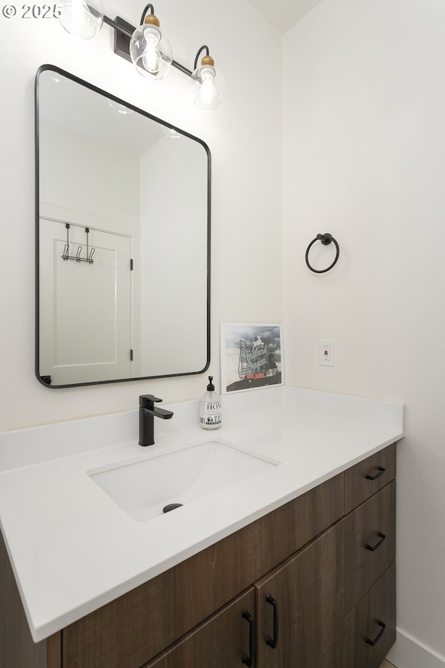 7557 N Gilbert Ave, Portland, OR 97203 - bathroom featuring vanity