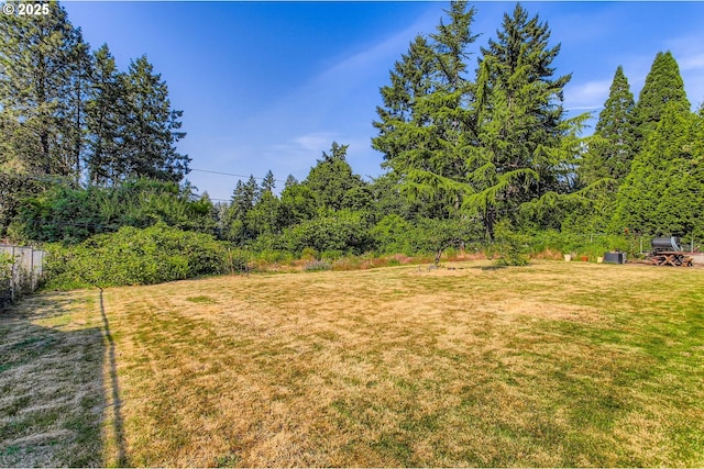 14385 SW Hargis Rd, Beaverton, OR 97008 - view of green lawn with a view of trees