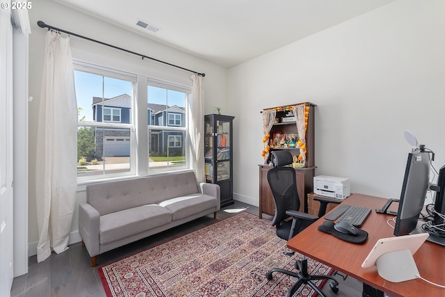 15875 NW Ridgeline St, Portland, OR 97229 - office with wood finished floors and baseboards