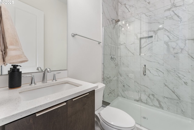 15875 NW Ridgeline St, Portland, OR 97229 - full bath with a marble finish shower and vanity