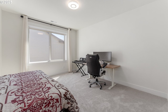 15875 NW Ridgeline St, Portland, OR 97229 - carpeted bedroom featuring baseboards and a desk