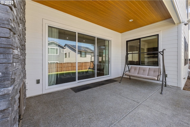 15875 NW Ridgeline St, Portland, OR 97229 - view of patio