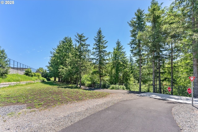 15875 NW Ridgeline St, Portland, OR 97229 - view of asphalt road with traffic signs