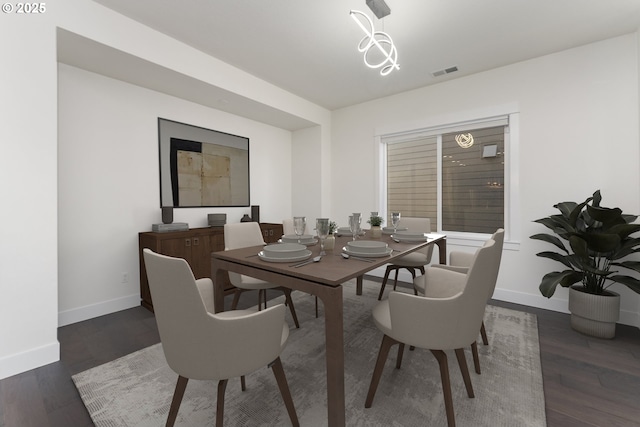 15875 NW Ridgeline St, Portland, OR 97229 - dining space with wood finished floors
