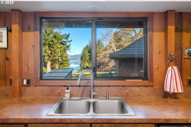 kitchen with sink