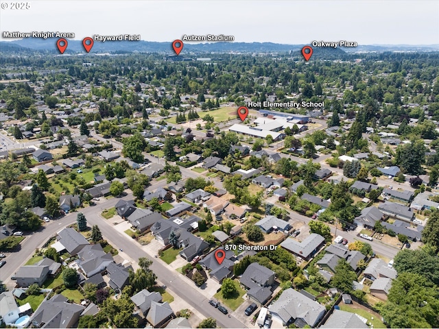 870 Sheraton Dr, Eugene, OR 97401 - drone / aerial view
