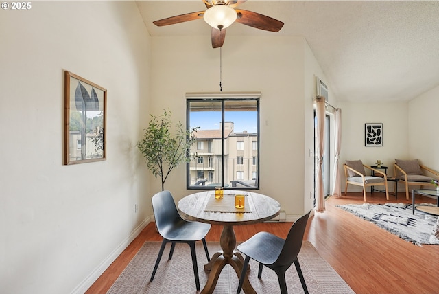 5585 E Evergreen Blvd, Vancouver, WA 98661 - dining space with wood finished floors and ceiling fan
