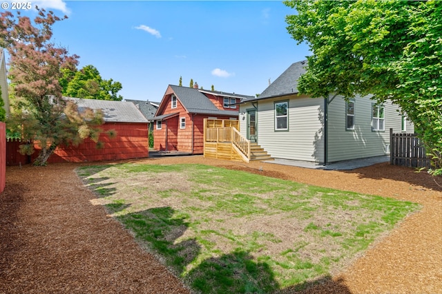 625 NE 69th Ave, Portland, OR 97213 - back of house featuring a wooden deck