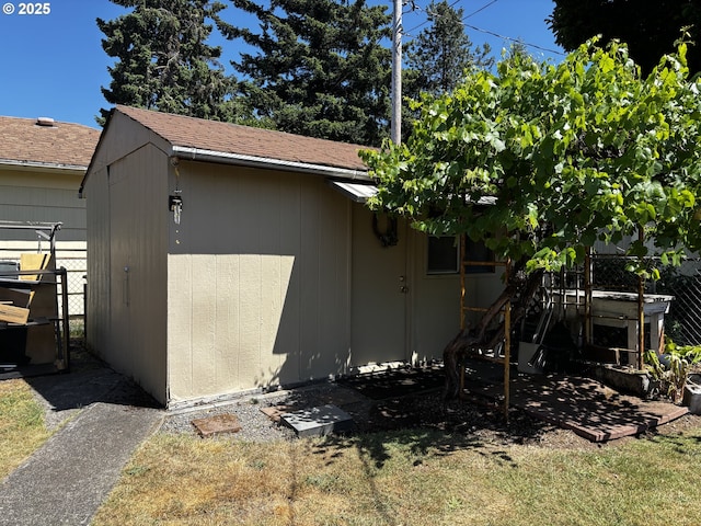 47858 W 1st St, Oakridge, OR 97463 - view of shed