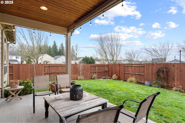 view of patio / terrace