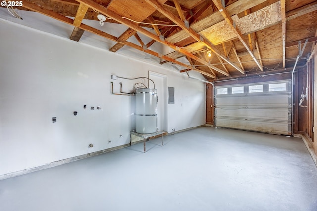 1109 SW 15th St, Lincoln City, OR 97367 - garage featuring water heater and electric panel