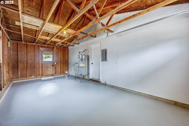 1109 SW 15th St, Lincoln City, OR 97367 - basement with water heater and electric panel