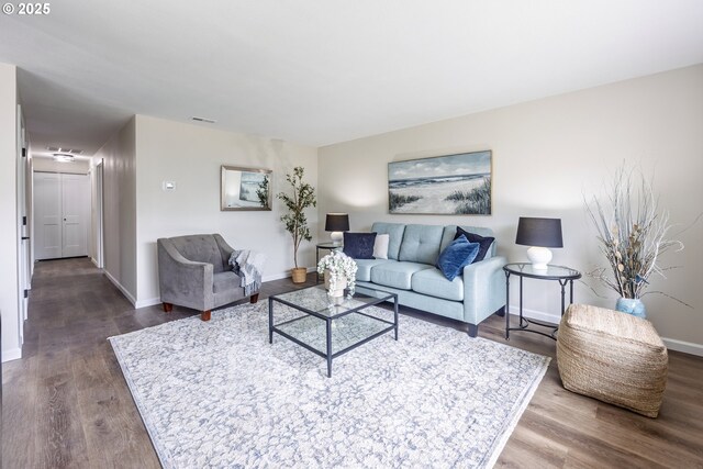 1109 SW 15th St, Lincoln City, OR 97367 - living room featuring wood finished floors